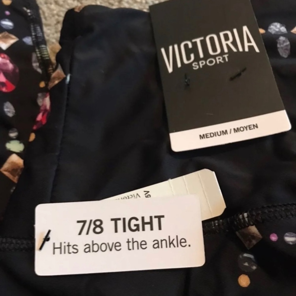 NWT Victoria's Secret Sport Jewel Leggings - Picture 8 of 8